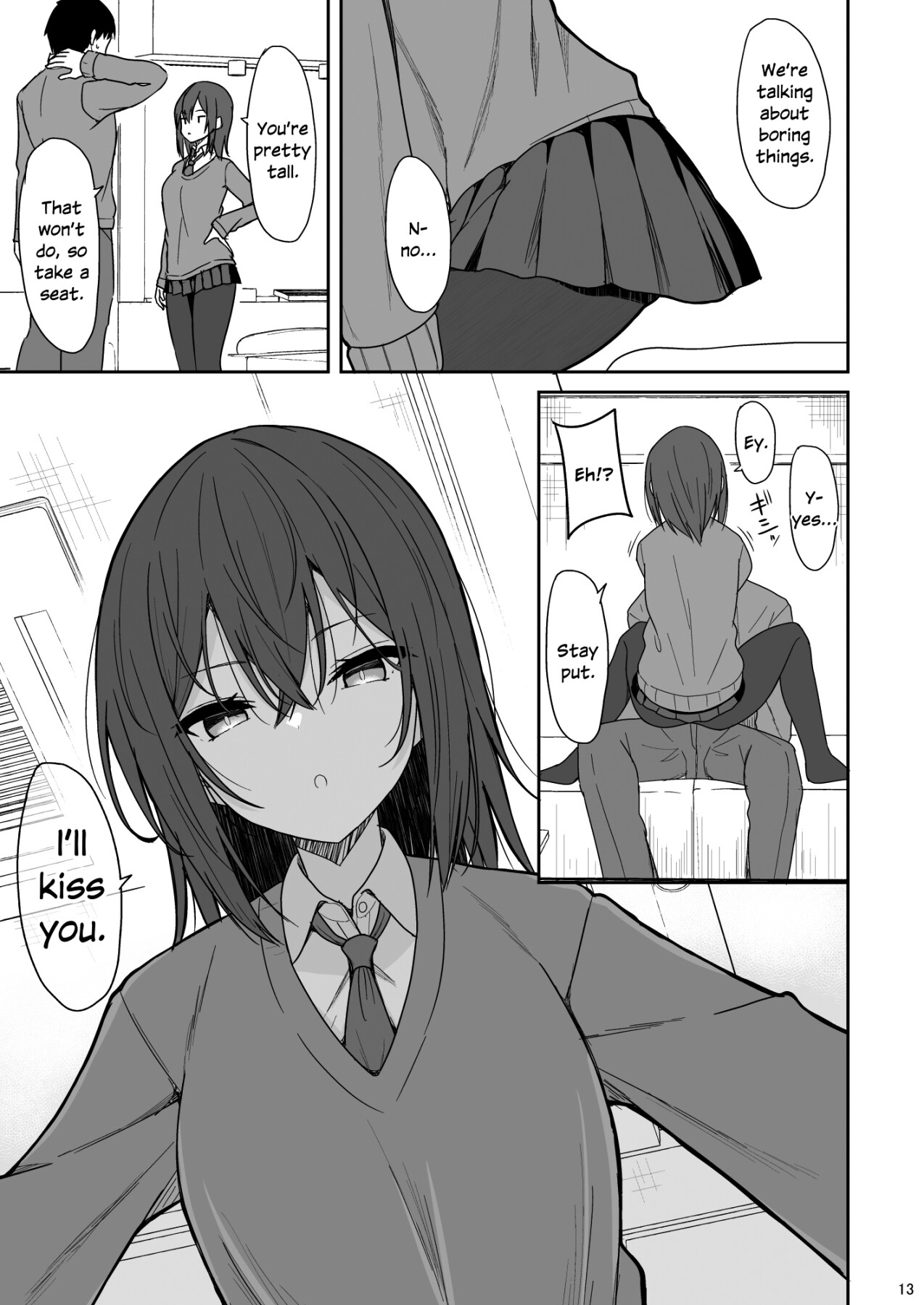 Hentai Manga Comic-Creampie a Cold Senior Without Permission-Read-11